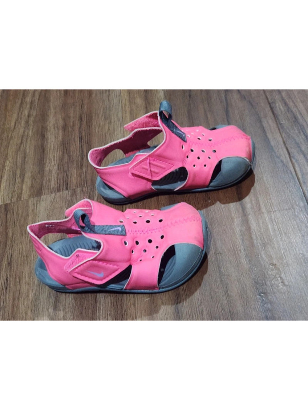 Nike Toddler Sunray Protect Hyper Pink Sandal Sz 6c
